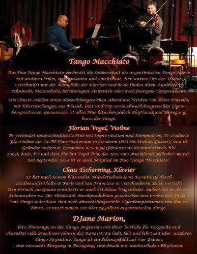 Tango Macchiato Flyer 2 Künstler