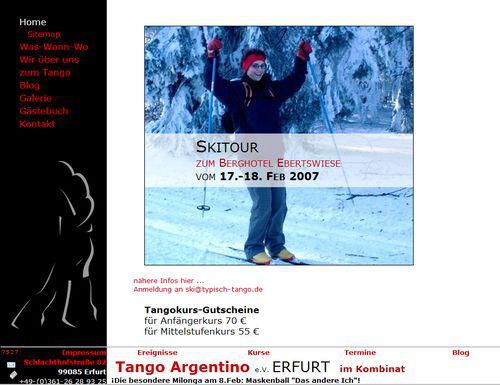 Ankündigung Skitour '07