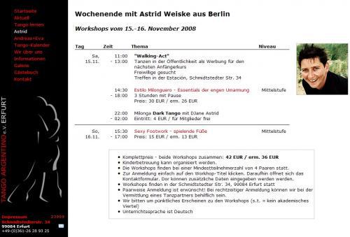 Workshops mit Astrid Weske
