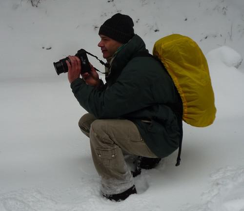 Jörg in Position