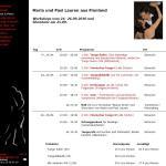 Programm für Maria + Pasi am 1. Juni 2010